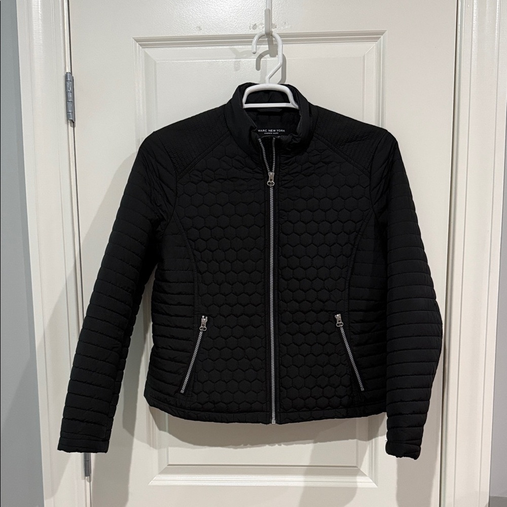 Marc New York Charcoal Quilted Jacket